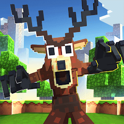 Cops N Robbers:Pixel Craft Gun