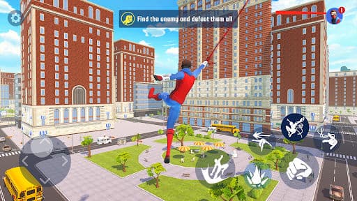Spider Fighting: Hero Game screenshot 2